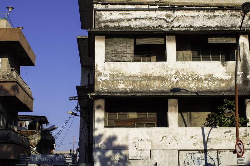 built structure, construction industry, low angle view, sunlight, jalan blauran, no people, house, building exterior, city, window, balcony, nature, shadow