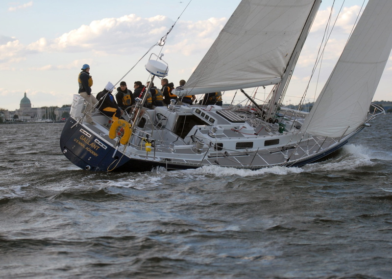 training, group, transportation, motion, side, day, sailing, bay, real people, men, nature, maryland, cloud - sky, tilted, outdoors, group of people, travel