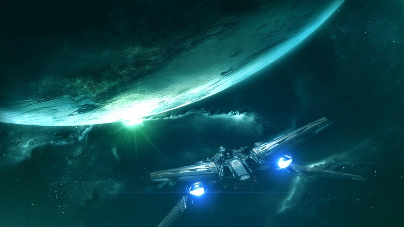 meridian squad 22, science fiction, spaceship, space art, space, planet, Pilote, 1080P, digital art