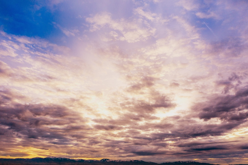 red sky, sunrise, meteorology, dramatic sky, blue, storm, 5K, beauty in nature, color, mountains, low angle view, orange, cloudscape, environment, tranquil scene