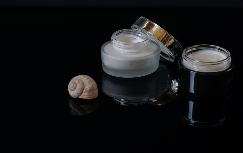 black background, jar, glass, no people, cut out, face cream, transparent, food, still life, makeup, container, creams, indoors, high angle view, beauty