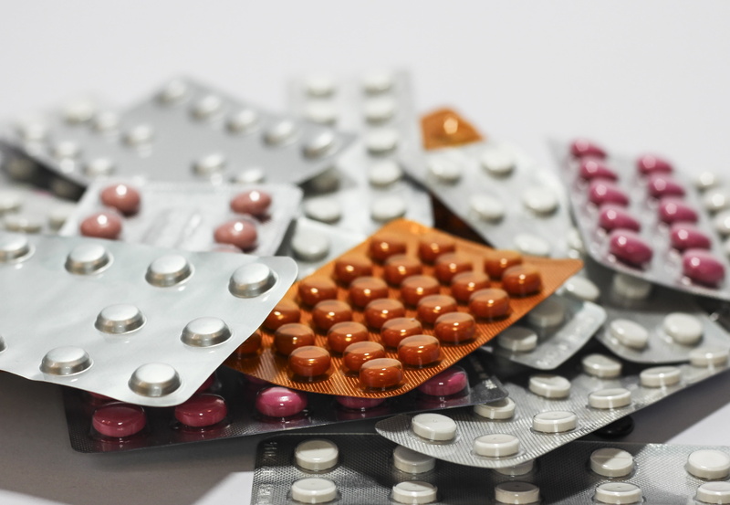 large group of objects, medicine, get sick, studio shot, excess, nutritional supplement, treat yourself, indoors, no people, blister pack, pearl jewelry
