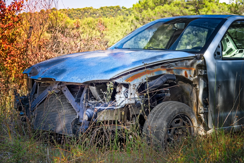 broken, retro styled, no People, abandoned, blue, Rugged, demolished, transportation, land, accident, Carcass, misfortune, Wreck, to break, obsolete, crash