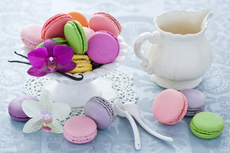 yellow, celebration, sweet Food, egg, sugar, backgrounds, decoration, cupcake, multi Colored, close-up, pink Color, spoon, macaron, no people, cookie, sweet