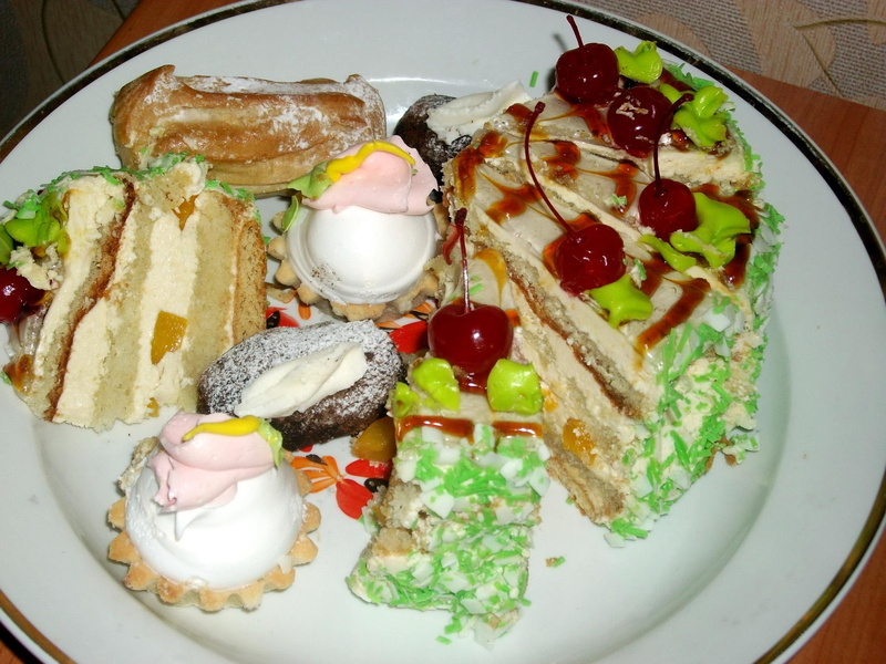 3d and abstract, delicious, cakes, 1080P, desserts, food, sweets