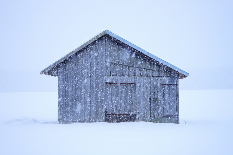 outdoors, frozen, ice, snowing, snowflakes, house, building exterior, wintry, built structure, cold temperature, cottage, snow, environment, log cabin