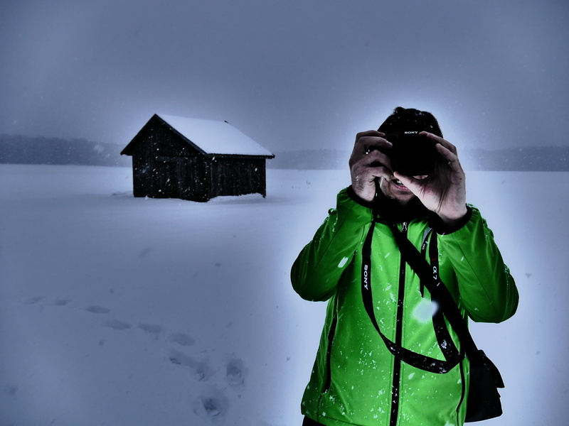 built structure, front view, leisure activity, real people, cold temperature, men, clothing, outdoors, hood - clothing, architecture, warm clothing, scale