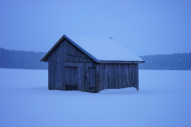 building exterior, cold, outdoors, wintry, built structure, cold temperature, scale, day, hut, tranquility, nature, cottage, rural Scene, winter, no people