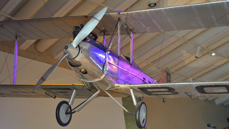 Bert Hinkler, Photography, Brisbane, Museum, 1080P, Avro Avian G-EBOV, Vehicles, British, Aircraft, Avro Avian, Old, Biplane, Airplane