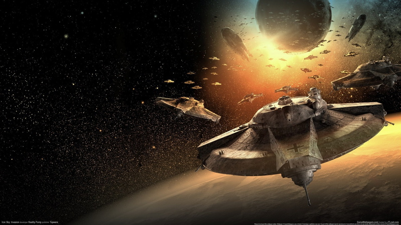 Sky, Iron, Invasion, 1080P
