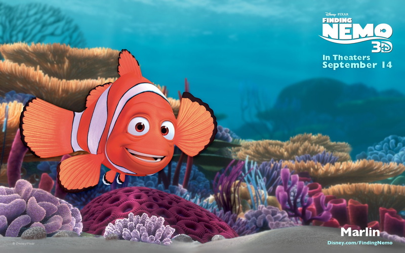 1080P, Fish, Finding Nemo, Marlin (Finding Nemo), Clownfish