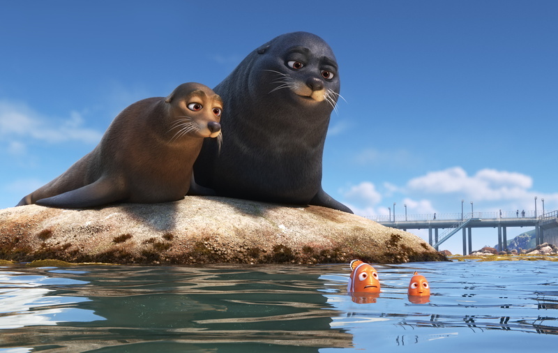 Marlin (Finding Nemo), Nemo (Finding Nemo), Movie, 4K, Finding Dory