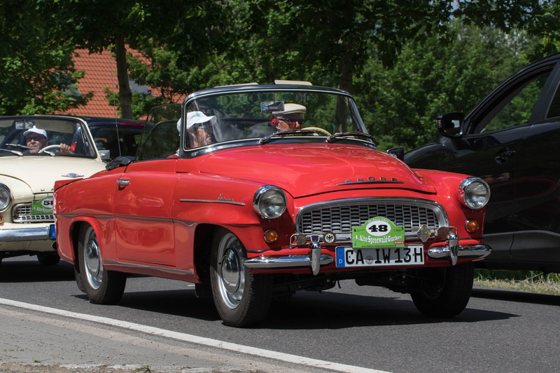 drive, old, city, road, motor, skoda, street, chrome, red, plant, classic, transport system, stationary, land vehicle, automobile, mode of transportation
