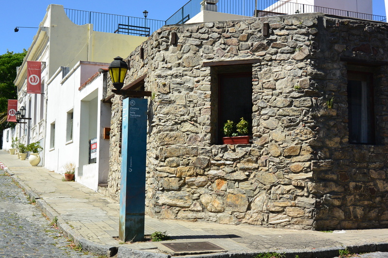 stone wall, street, peace, stone, ancient, building, old house, entrance, 4K, window, lantern, building exterior, corner, stone house, built structure