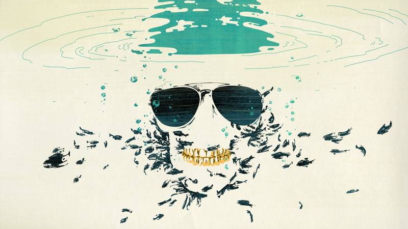 creativity, artwork, black color, art and craft, fashion, studio shot, abstract, paper, close-up, skull, sign, digital composite, ink, water, canine, dog
