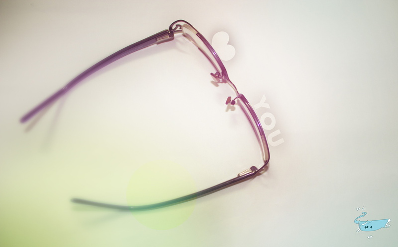 glasses, healthcare and medicine, single object, eyeglasses, diagnostic medical tool, 4K, copy space, no people, personal accessory, purple, studio shot