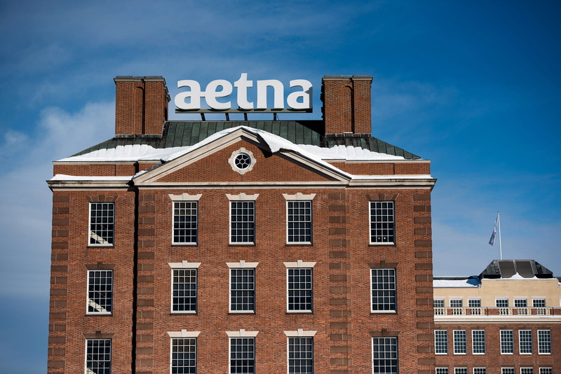 sky, building, no people, campus, aetna, brick, architecture, history, brown, sunlight, western script, concrete, education, humana inc, uSA, building Exterior