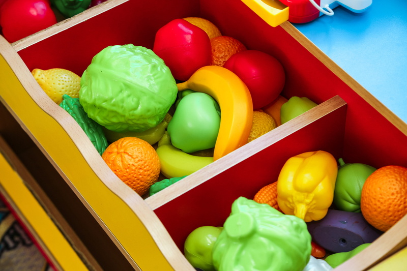candy, fruit, box - container, healthy, high angle view, damage, vegetables, gmo, 5K, toys, variation, nutrition, sweet, ripe, container, still life, toy