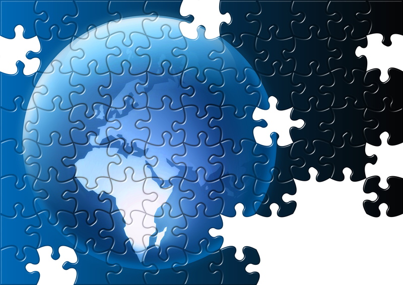 solution, no people, puzzle, jigsaw piece, white background, arrangement, strategy, pattern, studio shot, cooperation, indoors, incomplete, design, connection