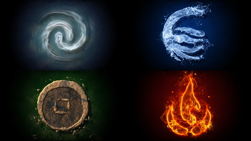 elements, 5K, The Legend Of Korra, Avatar: The Last Airbender
