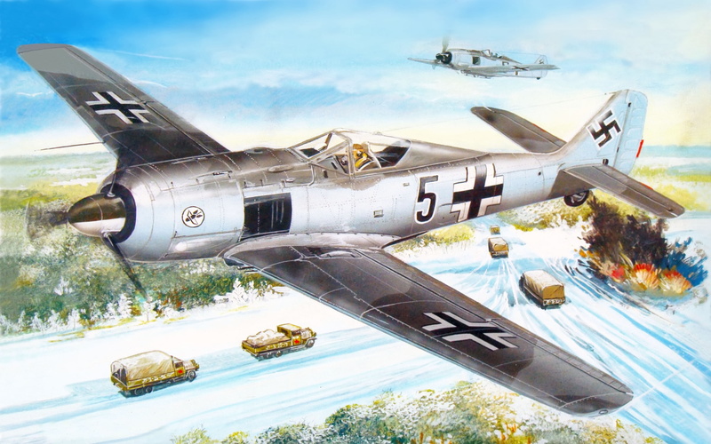 art, aviation, 2K, focke, painting, airplane, cross, photos, fw, wulf, flight