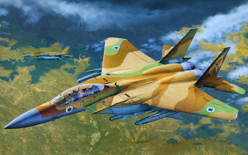 art, fighter, aviation, flight, airplane, 2K, photos, painting, f