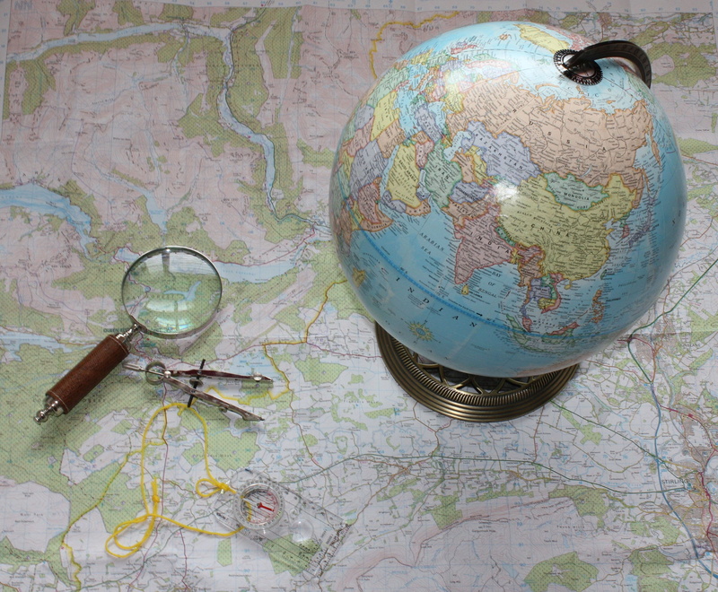 recreational, navigation, guidance, globe, indoors, table, globe - man made object, navigate, activity, journey, direction, exploration, orienteering, 2K