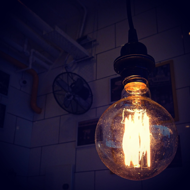 electrical equipment, hanging, no people, ceiling, filament, light bulb, energy, technology, edison, transparent, glowing, electricity, 2K, indoors, bright