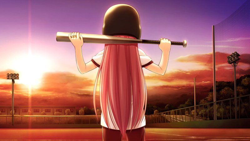 looking at view, looking, one person, cloud - sky, futuristic, standing, hand-held telescope, nature, angel beats anime girls yui angel beats, sky, expertise