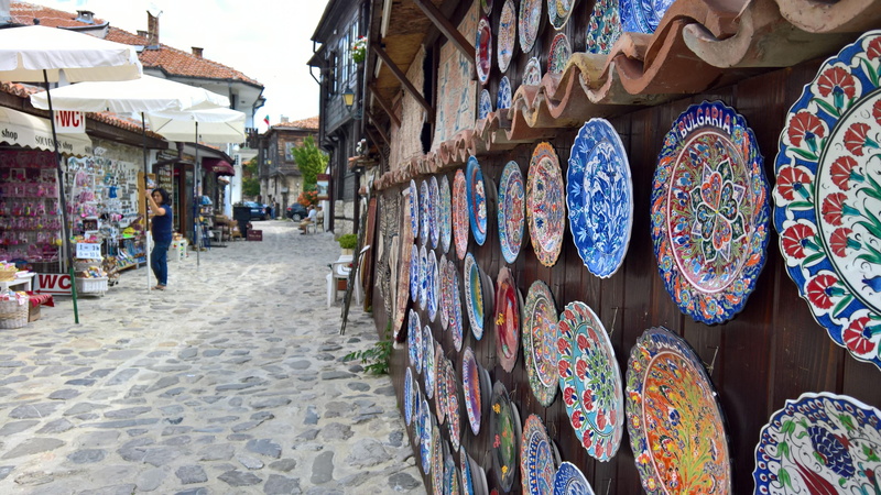 for sale, retail display, city, old city, the way forward, built structure, choice, 4K, street, direction, retail, europe, bulgaria, outdoors, multi colored