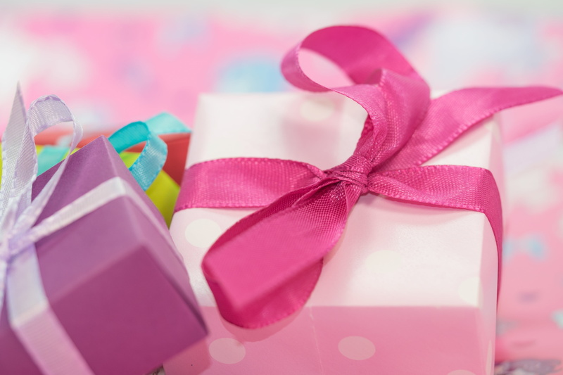 still life, made, joy, no people, package, loop, boxes, give, pink color, birthday present, 4K, mothers day, gift box, birthday, valentines day - holiday
