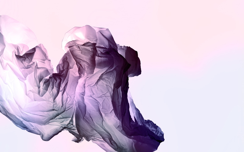 2K, madpotato, paper, crumpled, cellophane, bending, light, battered, sheet