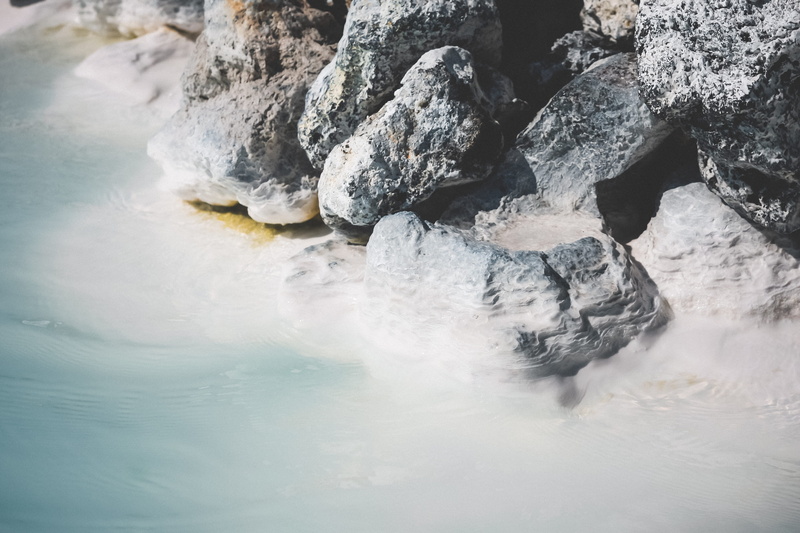 blue lagoon, blurred motion, flowing water, solid, day, power, outdoors, silica, geology, rock, 4K, no people, flowing, nature, beauty in nature, waterfront