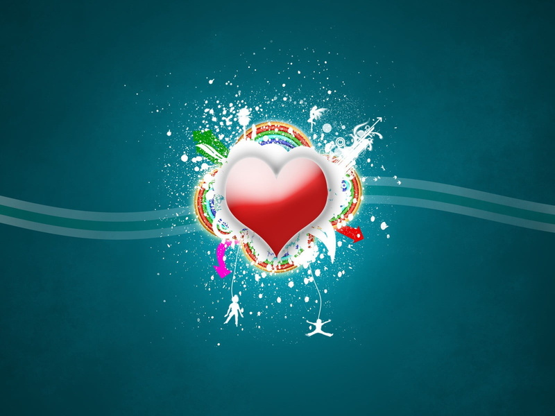 motion, spot, positive emotion, colored background, creativity, splashing, indoors, blue, exploding, Heart, nature, mid-air, heart shape, love, close-up