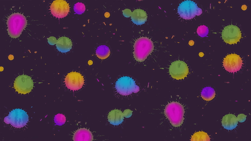  colorful, 1080P, blots, background, multicolored