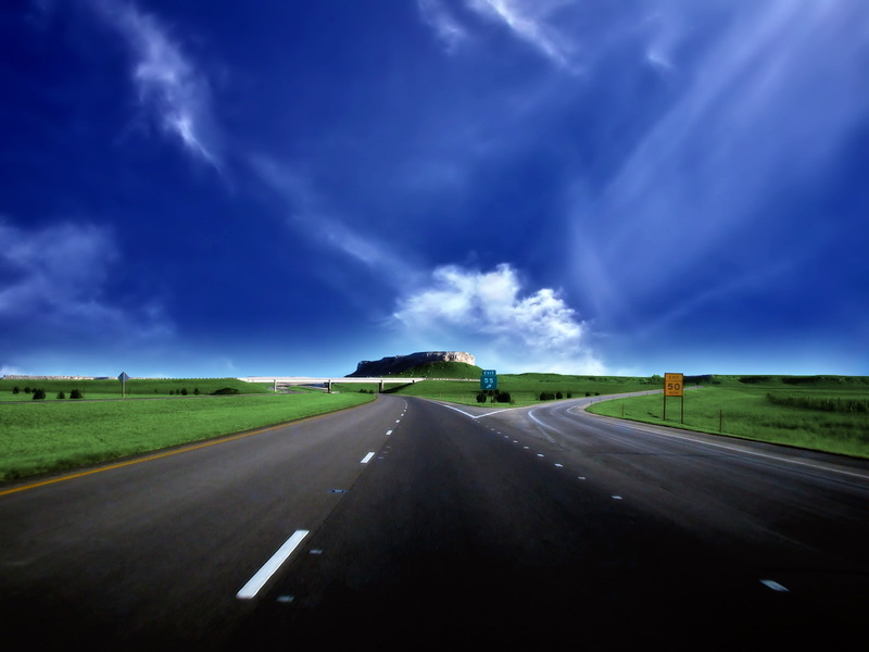 720P, two, way, road, Two way road