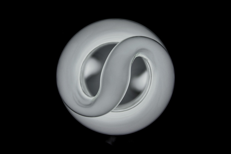 modern, energy efficient lightbulb, light bulbs, district, geometric shape, glass, white color, shape, inflatable, black background, 5K, close-up, energy