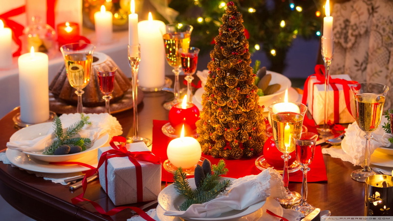 christmas, christmas ornament, candle, source of illumination, light, indoors, holiday, restaurant, glass, celebrate, no people, christmas tree, glowing