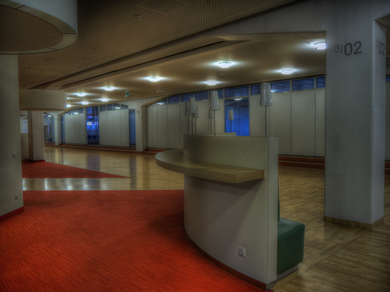 luxury, absence, Industry, lapsed, old, architectural column, 4K, lighting equipment, modern, entrance, Building, indoors, table, industrial plant, no people