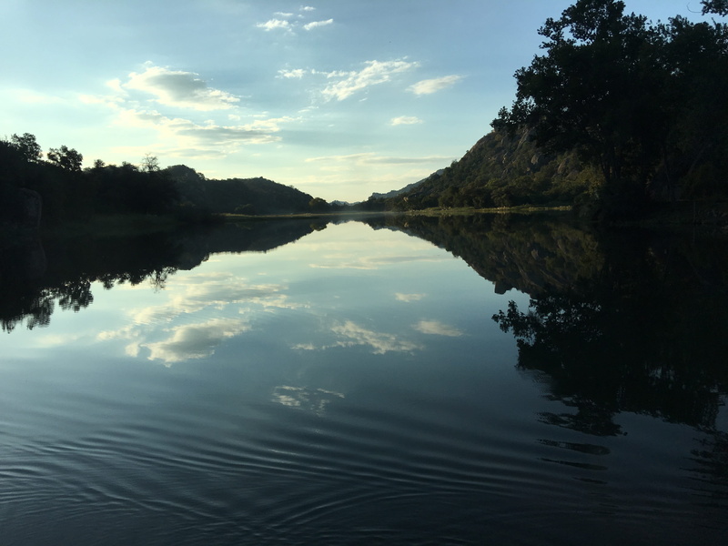 scenics - nature, day, plant, reflection, tree, water, waterfront, reflection lake, no people, lake, tranquility, idyllic, sky, cloud - sky, trees, bulawayo