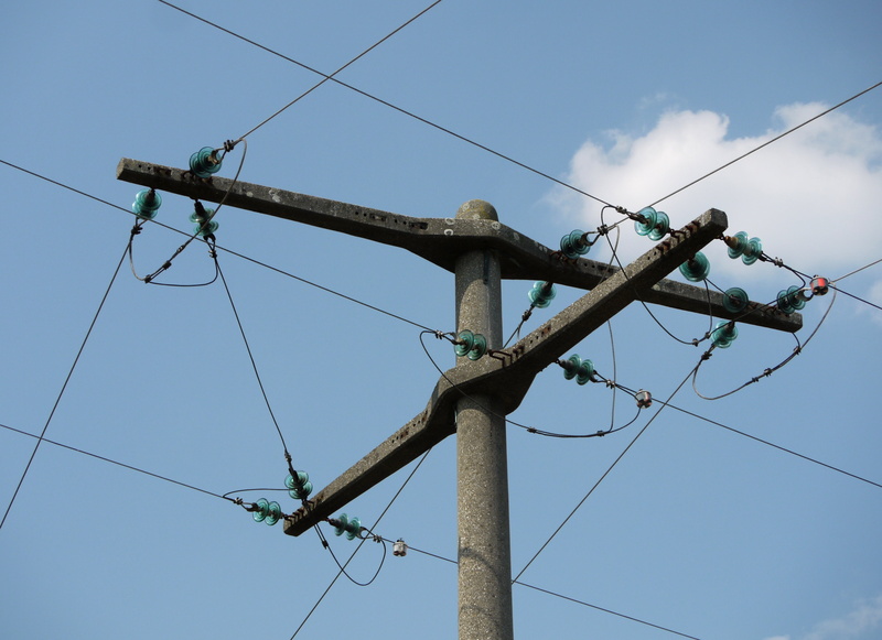 telephone line, pole, cable, electricity, power supply, energy, insulators, technology, telephone pole, nature, technical installation, fuel and power generation