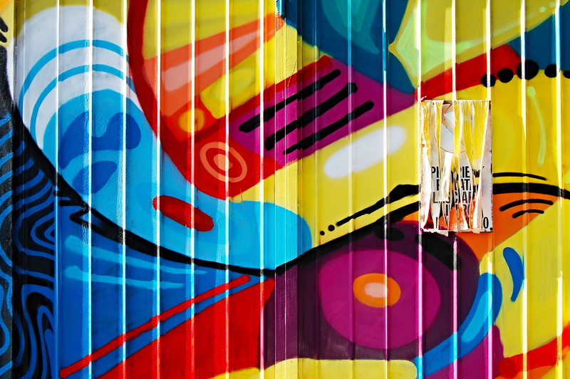 decoration, pattern, 2K, no people, colorful, wall, art, graffiti, day, outdoors, hanging, colourful, lighting, painting, creativity, variation, design