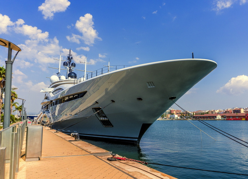 boat, commercial dock, moored, nautical vessel, sea, ocean, superyacht, nautical, water, cruise ship, day, port, ship, outdoors, pier, yacht, freight transportation