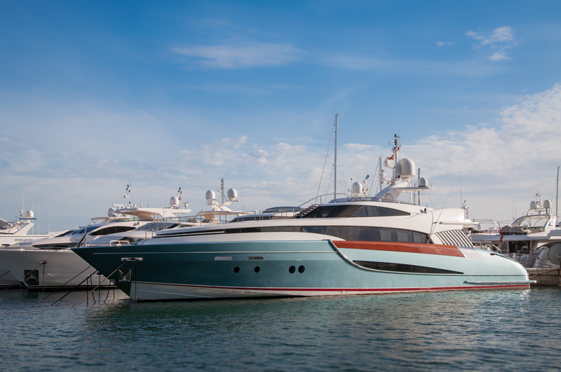 nautical Vessel, day, no people, cloud - sky, pier, moored, waterfront, water, superyacht, 4K, luxury, harbor, sea, nature, blue, daytime, fishing industry