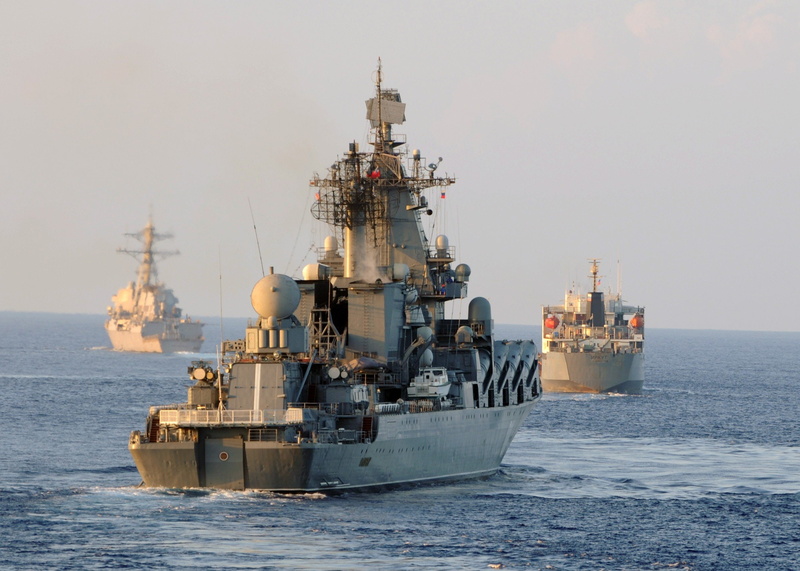 Slava Class Cruiser, Russian Navy, 2K