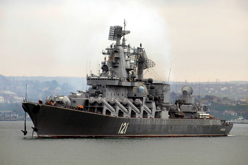 Slava Class Cruiser, Russian Navy, 2K
