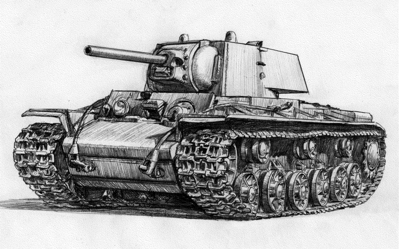 Kliment Voroshilov tank, 1080P, Tanks