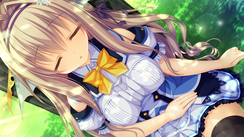 mitsuki, tenkawa mitsuki, closed eyes, tenkawa, kujiragami no tearstilla, closed, visual, tearstilla, 1080P, novel, anime, girls, visual novel, anime girls