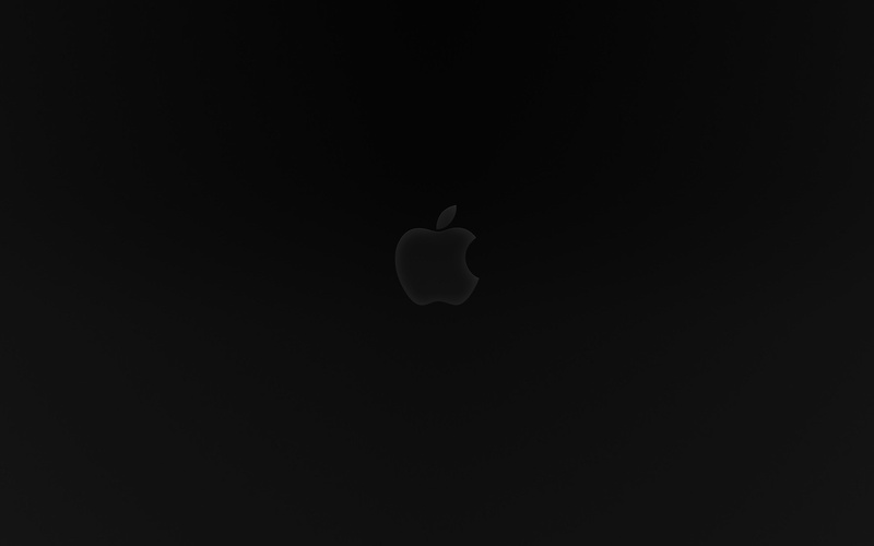 apple, logo, iphone6, dark, 4K, ios8