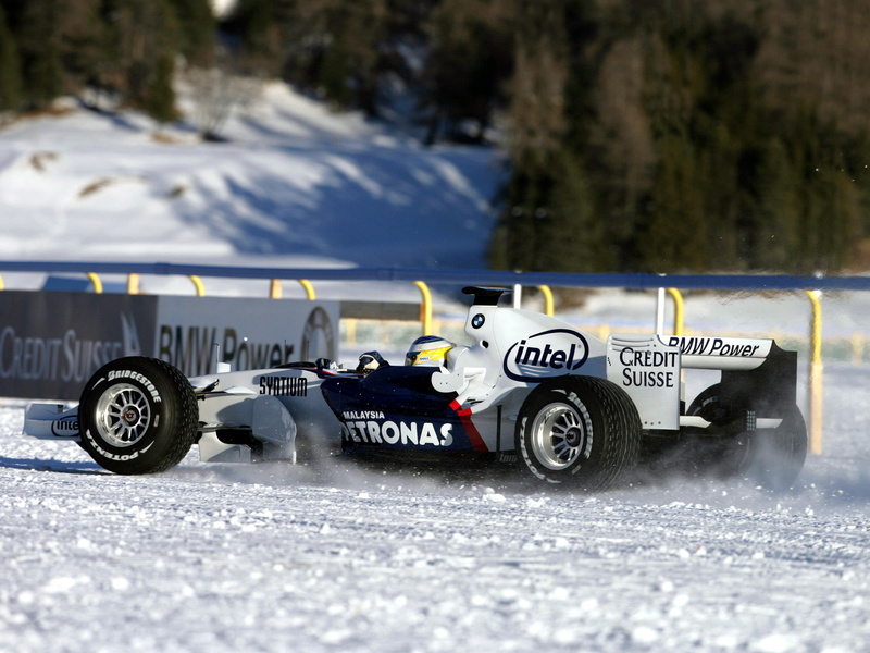 2007, sauber, race, 1080P, f1 07, f 1, snow, formula, bmw, winter, racing, formula 1